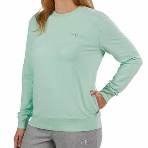 🎈FINAL SALE Ladies' French Terry Crewneck Pockets Midweight Top NEW